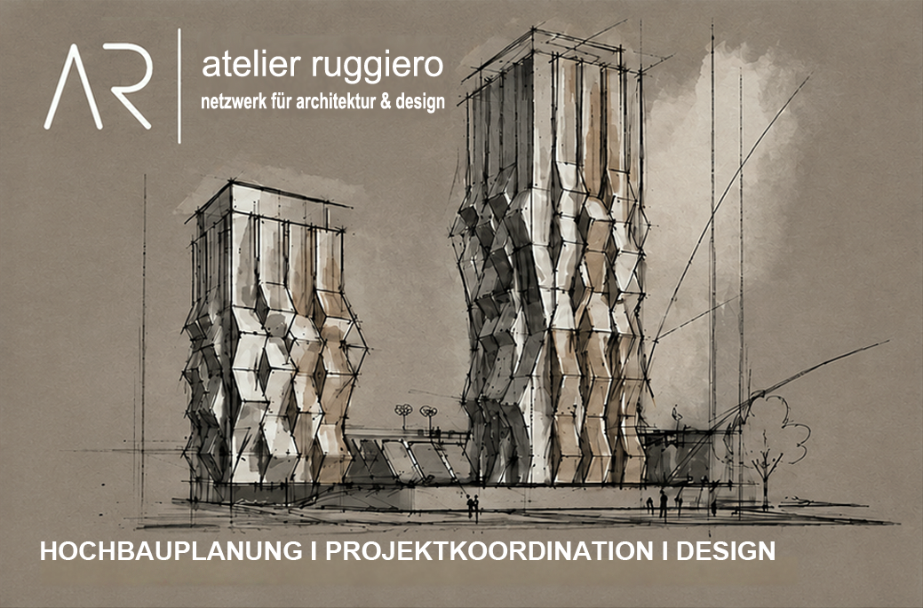 Rückseite der Visitenkarte atelier ruggiero