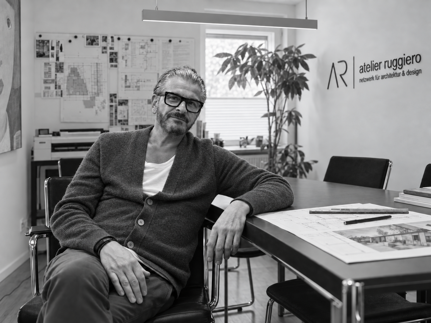 Vitantonio Ruggiero im Atelier